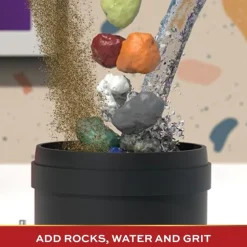 22 Piece Professional Rock Tumbler with Clay & Gemstones