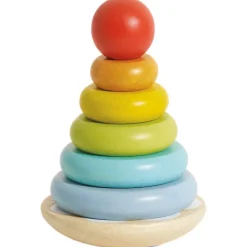 7 Piece Rainbow Stacking Tower