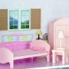 12" Pink Dreamland Tiffany Dollhouse