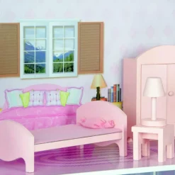 12" Pink Dreamland Tiffany Dollhouse