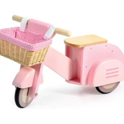 Pink Scooter with Basket