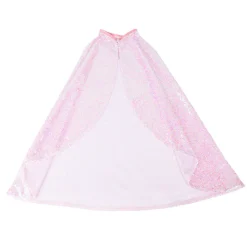 Pink Sequins Twirl Cape - Size 4-6 Years