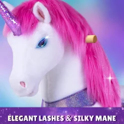 Pink Unicorn Model Y Ride on Toy - 4-7 Years