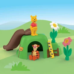 Playmobil Junior & Disney: Winnie the Pooh's & Tigger's Bee Garden Playset
