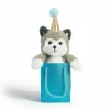 8" Plush Party Husky in a Bag