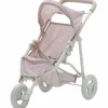 Polka Dots Princess Baby Doll Jogging Stroller - Pink
