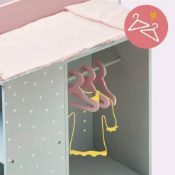 Polka Dots Princess Baby Doll Changing Station