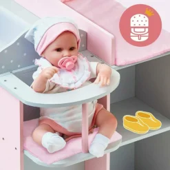 Polka Dots Princess Baby Doll Changing Station