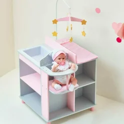 Polka Dots Princess Baby Doll Changing Station