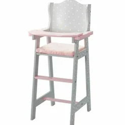 Polka Dots Princess Baby Doll High Chair - Grey