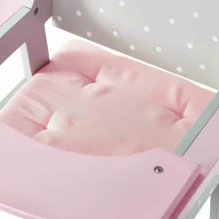 Polka Dots Princess Baby Doll High Chair - Grey