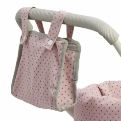 Polka Dots Princess Deluxe Baby Doll Stroller - Pink