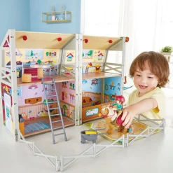 Pony Ranch Barn Stable Club Playset Doll House