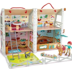 Pony Ranch Barn Stable Club Playset Doll House