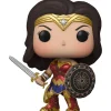 POP Heroes: Wonder Woman Figure with Shield - Diecast