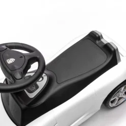 Porsche 911 Carrera GT Foot-to-Floor Ride-On - White