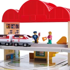 Portable Train Station Set