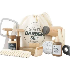 Pretend Play Wooden Hairdresser & Barber Kit - 12 Pieces