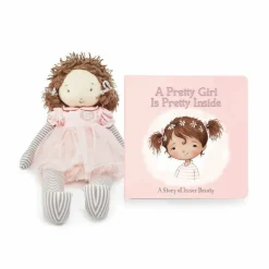 Pretty Girl Inside and Out Gift Set - Brown Hair