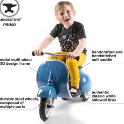 Primo Classic Ride-On Scooter - Blue