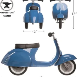 Primo Classic Ride-On Scooter - Blue