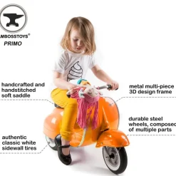 Primo Classic Ride-On Scooter - Orange