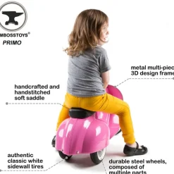Primo Classic Ride-On Scooter - Pink