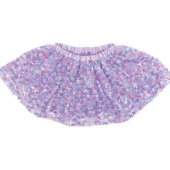 Purple Party Sequins Skirt - Size 4-6 Years