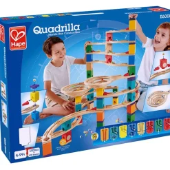 Quadrilla Cyclone Wooden Marble Run Blocks