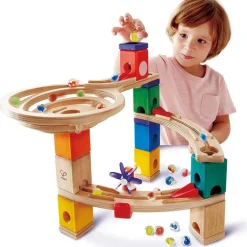Quadrilla Race to the Finish Marble Run Blocks