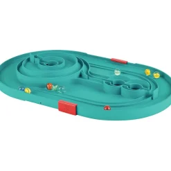 Quadrilla Stack Track Bucket Set Wooden Marble Run Blocks