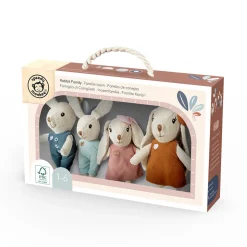 Rabbit Family Doll Set