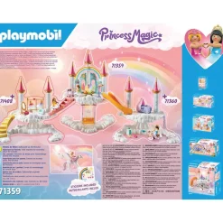 Rainbow Castle in the Clouds Playset