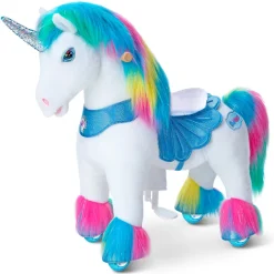 Rainbow Unicorn Model Y Ride on Toy - 3-4 Years
