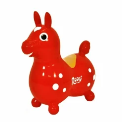 Red Rody Horse Inflatable Bouncer Ride-on
