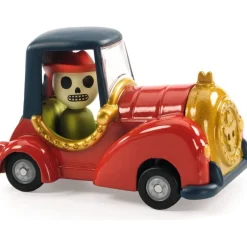 Red Skully Crazy Motors Car Toy