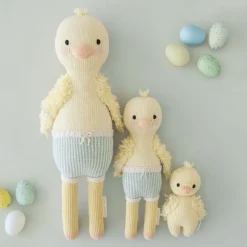 Regular 20" Finley the Duckling Hand-Knit Doll