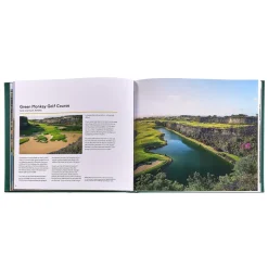 Remarkable Golf Courses Book Leather Edition