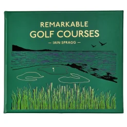 Remarkable Golf Courses Book Leather Edition