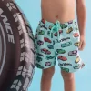 Retro Hot Wheels - Boys Swim Trunks