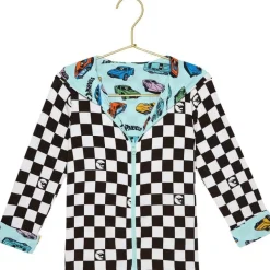 Retro Hot Wheels - Long Sleeve Reversible Kids Jacket