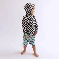 Retro Hot Wheels - Long Sleeve Reversible Kids Jacket
