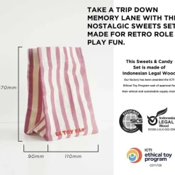 Retro Sweets and Candy Roleplay Set