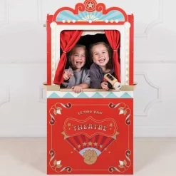 Retro Toy Puppet Theatre