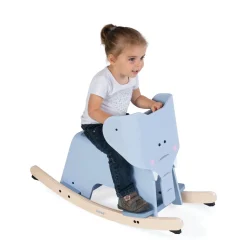 Rocking Elephant with Removable Support