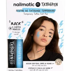 Rock 'N Roll Tattoo Pen Set for Kids
