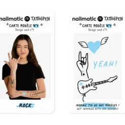 Rock 'N Roll Tattoo Pen Set for Kids