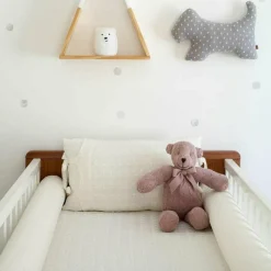 Rose Cable Knit Plush Teddy Bear