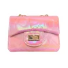Shiny Dotted Classic Handbag - Pink