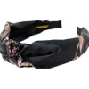 Silk Knot Headband - Black